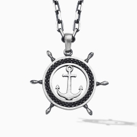 Silver Anchor Necklace