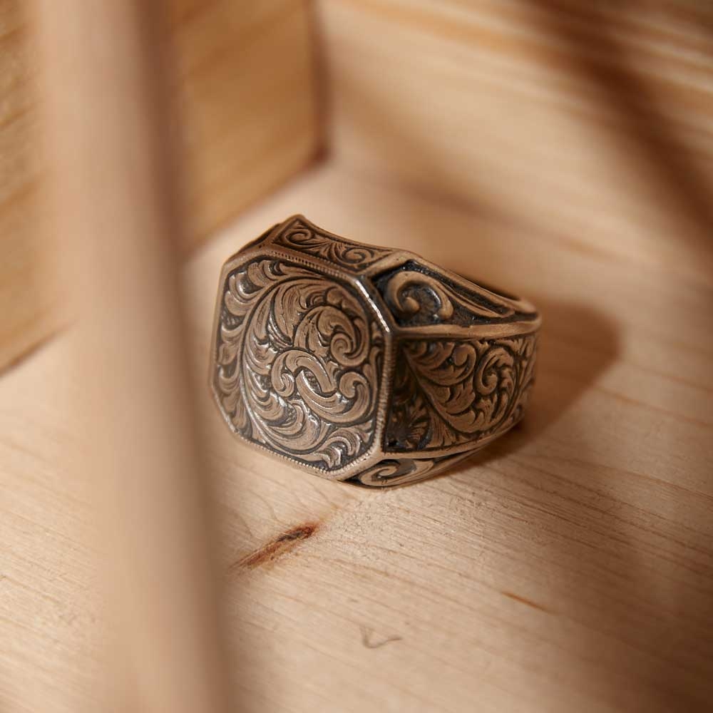 925 Silver Ring for Men with Square Natural Stone & Diamonds | JFM – J F M-saigonsouth.com.vn