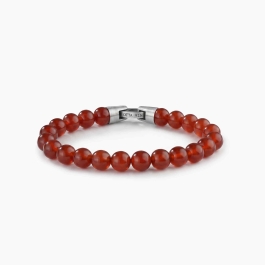 Red Agate Stone Spiritual Beads Bracelet-8mm