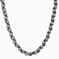 Silver Skull Chain Necklace