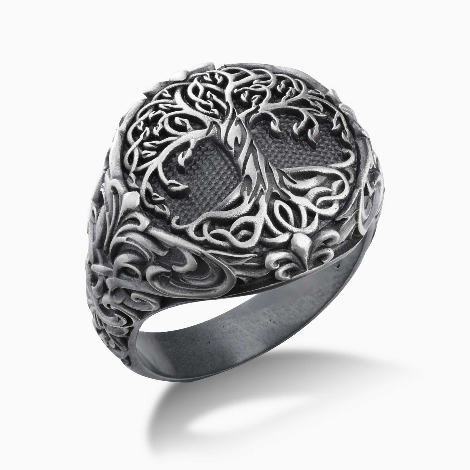 Tree of Life Silver Ring