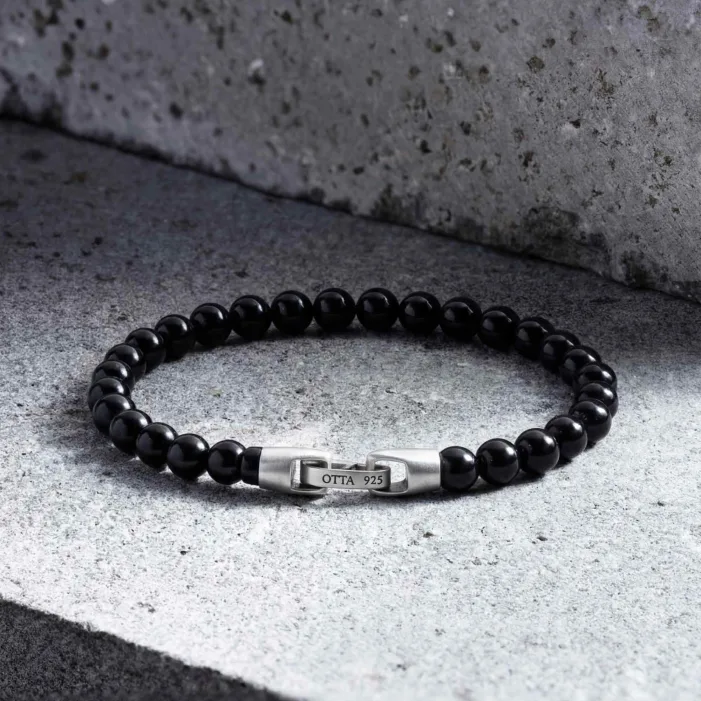 Black Onyx Stone Spiritual Beads Bracelet-6mm