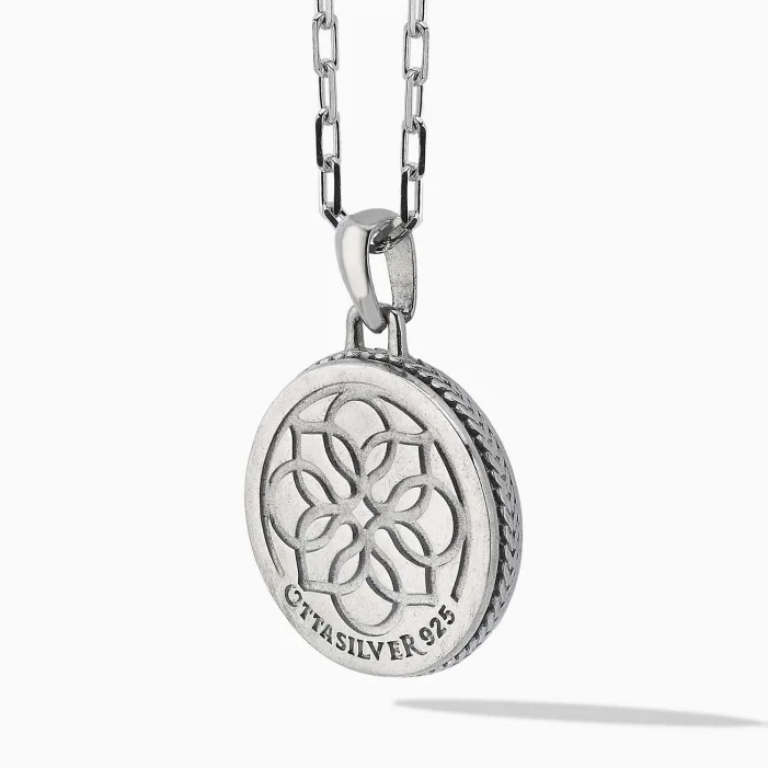 North Star Black Cubic Zirconia Necklace