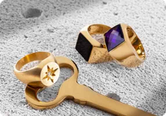 18K Gold Vermeil