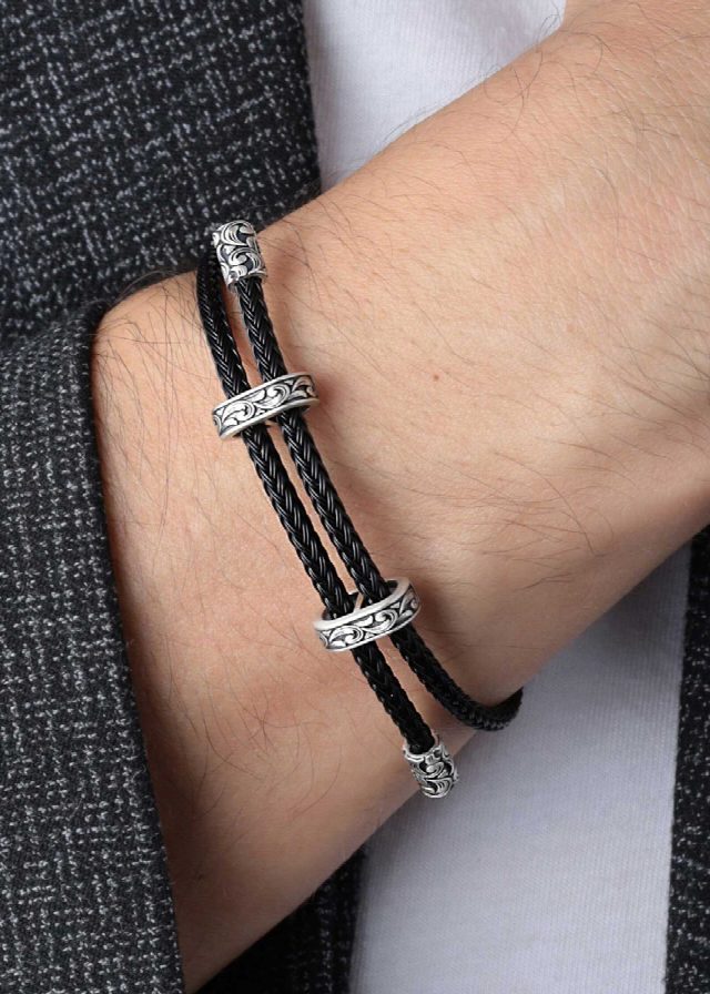 Hand-Knitted Bracelets