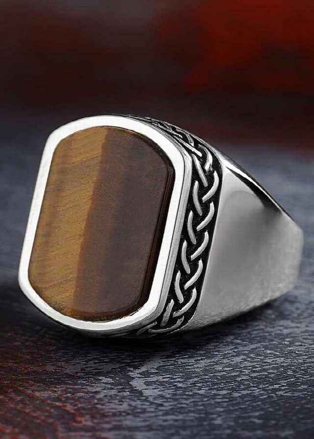Tiger Eye Rings