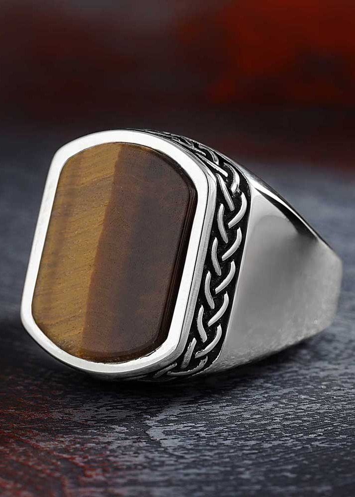 Tiger Eye Rings