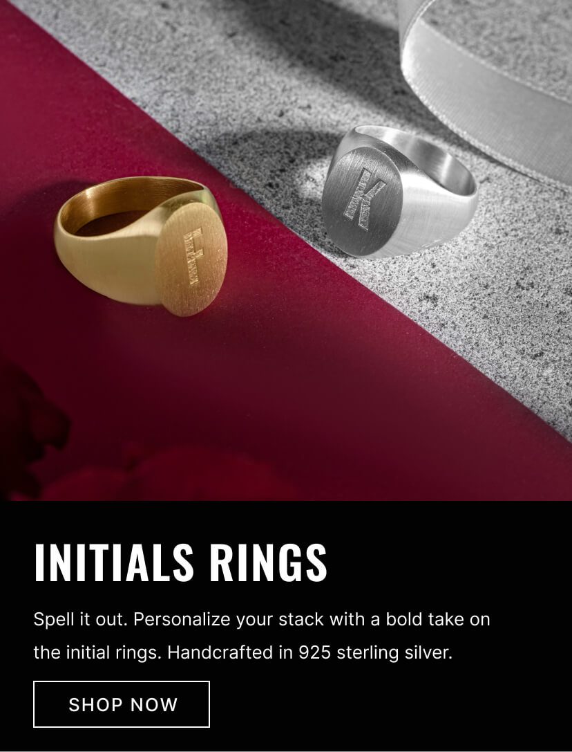 Shop Initial Rings